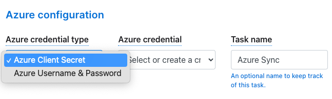 Azure client secret